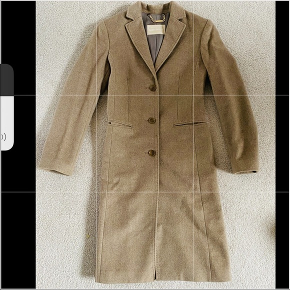 100% Cashmere button down coat by Gobi Organic. Made in Mongolia. Small - Picture 1 of 3
